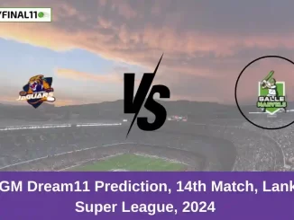 CJ vs GM Dream11 Prediction, 14th Match, Lanka T10 Super League, 2024