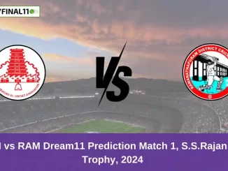 COM vs RAM Dream11 Prediction Match 1, S.S.Rajan T20 Trophy, 2024