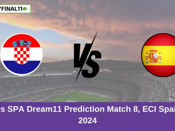 CRO vs SPA Dream11 Prediction Match 8, ECI Spain T10, 2024