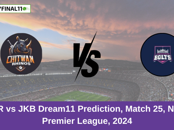 CWR vs JKB Dream11 Prediction, Match 25, Nepal Premier League, 2024