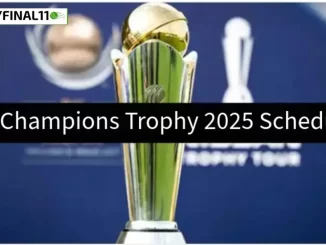 Champions Trophy 2025: Key Fixtures and Group Stage Schedule