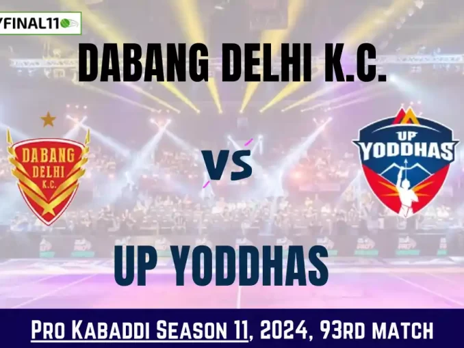 DEL vs UP Kabaddi Dream11 Prediction