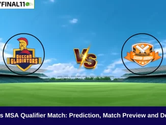 DG vs MSA Qualifier 1 Match: Pitch Report, Playing XIs, and Match Prediction, Abu Dhabi T10 2024