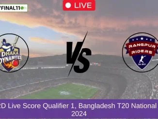 DM vs RD Live Score Qualifier 1, Bangladesh T20 National League, 2024