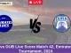 EMB vs DUB Live Score Match 42, Emirates D10 Tournament, 2024