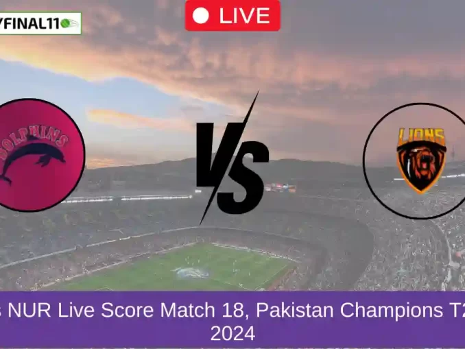 END vs NUR Live Score Match 18, Pakistan Champions T20 Cup, 2024