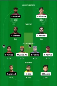 FUJ vs DUB Dream11 Team Prediction