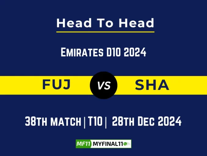 FUJ vs SHA Player Battle, Head to Head Team Stats, Player Record