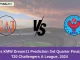 GAT vs KMW Dream11 Prediction 3rd Quarter Final, KCC T20 Challengers A League, 2024