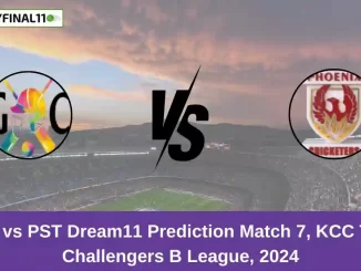 GC vs PST Dream11 Prediction Match 7, KCC T20 Challengers B League, 2024