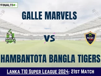 GM vs HBT Dream11 Prediction Today: 21st Match Pitch Report, Playing11 and Stats | Lanka T10 Super League 2024