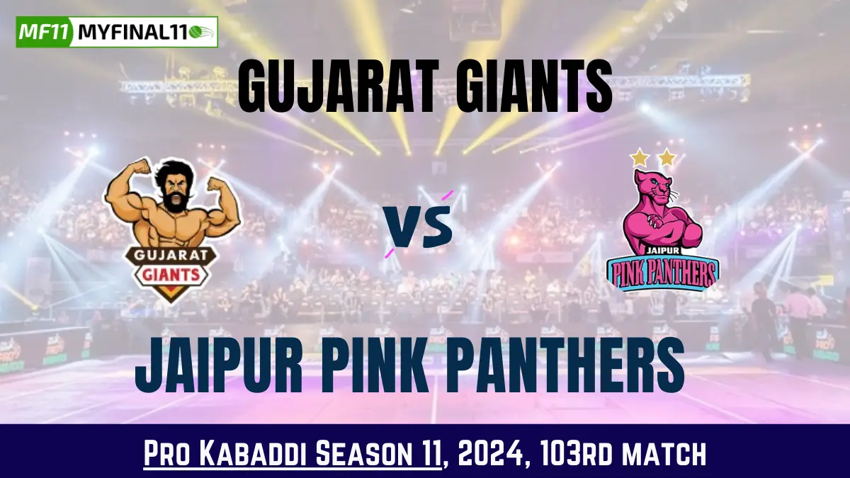 GUJ vs JAI Kabaddi Dream11 Prediction