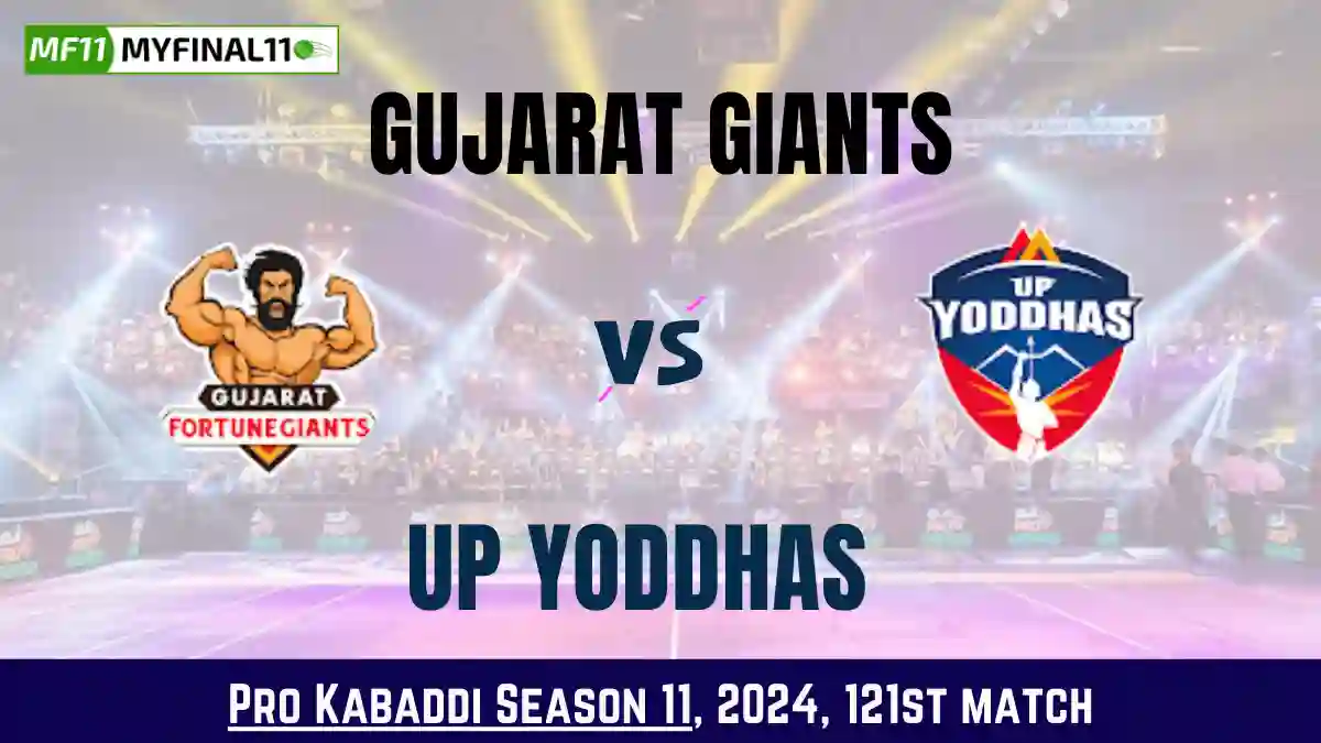 GUJ vs UP Dream11 Prediction