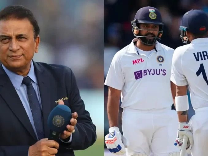 Gavaskar on Rohit and Virat: The series of five Test matches between India and Australia under the Border-Gavaskar Trophy is u