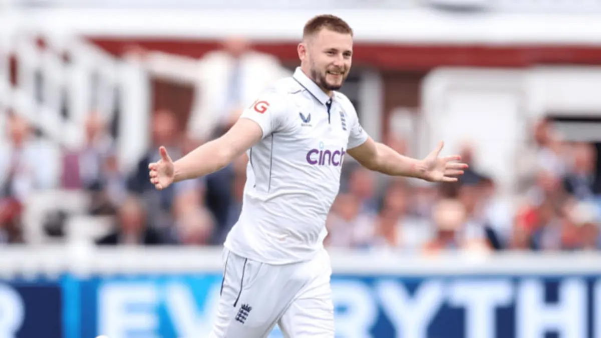 Gus Atkinson Record: England bowler Gus Atkinson has created history. Gus Atkinson has taken two wickets so far in the third Test match against New Zealand (NZ vs ENG, 3rd Test).