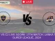 HBT vs CJ Live Score 17th Match, Lanka T10 Super League, 2024