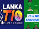 The Jaffna Titans (JT) vs Hambantota Bangla Tigers (HBT) Qualifier 1 in the Lanka T10 Super League 2024 is set for December 18, 2024