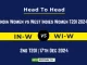 IN-W vs WI-W Player Battle, Head to Head Team Stats, Team Record -2nd T20I India Women vs West Indies Women T20I 2024