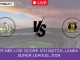 KB vs NEK Live Score 4th Match, Lanka T10 Super League, 2024