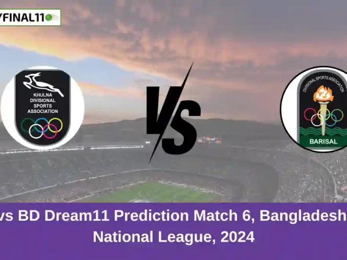 KD vs BD Dream11 Prediction Match 6, Bangladesh T20 National League, 2024