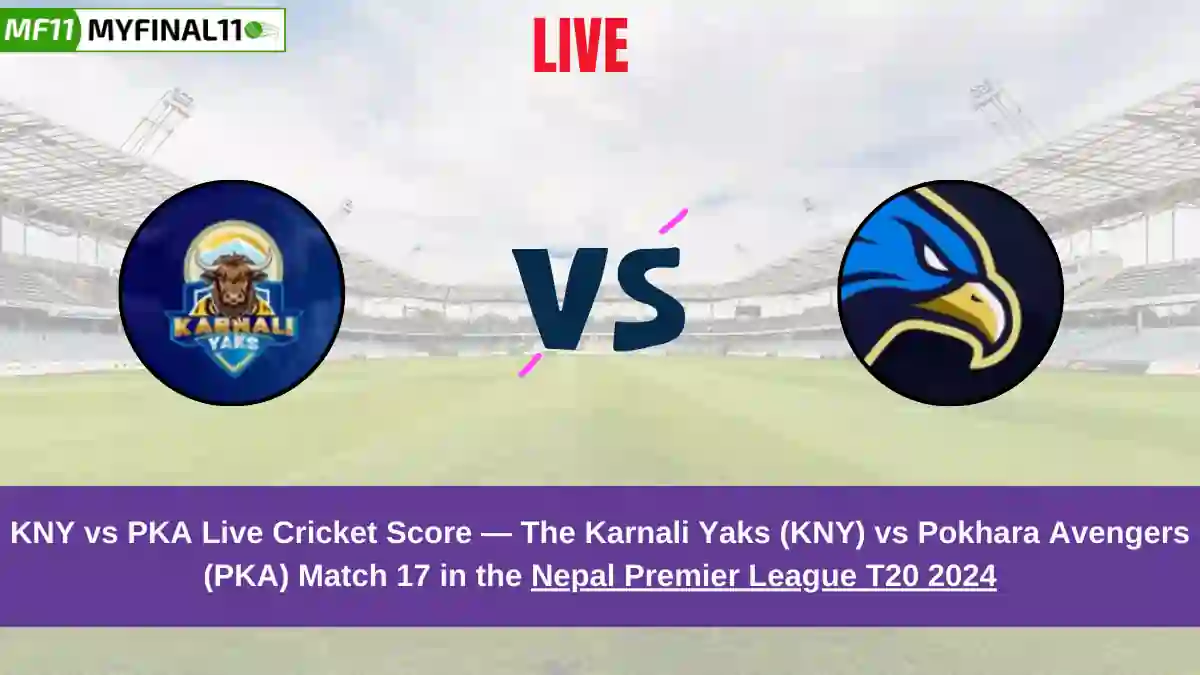 KNY vs PKA Live Score: Scorecard, Ball by Ball Commentary - Match 17, Nepal Premier League T20 2024