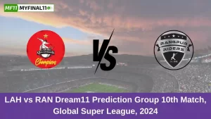 LAH vs RAN Dream11 Prediction Group 10th Match, Global Super League, 2024