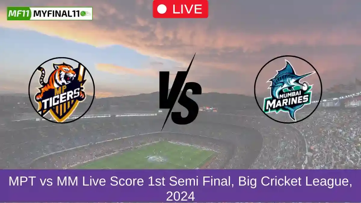 MPT vs MM Match Prediction, Semi-Final 1 match Big Cricket League: Win Prediction, Top Batter & Bowler Tips by MyFinal11