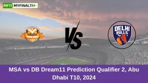 MSA vs DB Dream11 Prediction Today