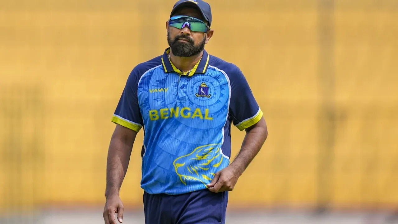 Mohammed Shami Rested for Bengal's Vijay Hazare Trophy Opener