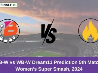 NB-W vs WB-W Dream11 Prediction 5th Match, Women's Super Smash, 2024