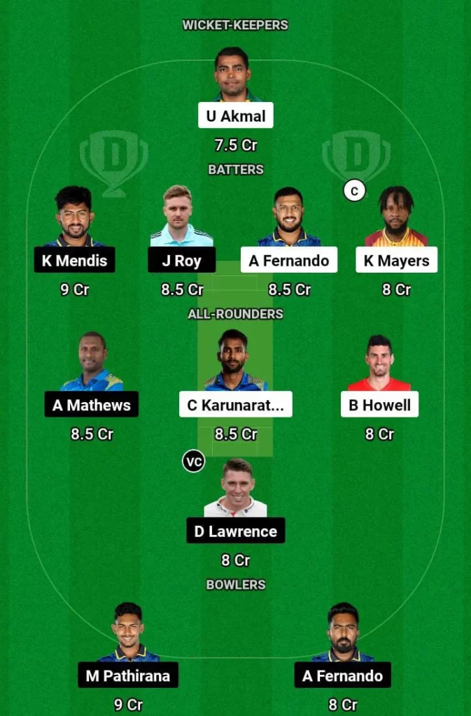 NEK vs CJ Dream11 Team Prediction Today Match