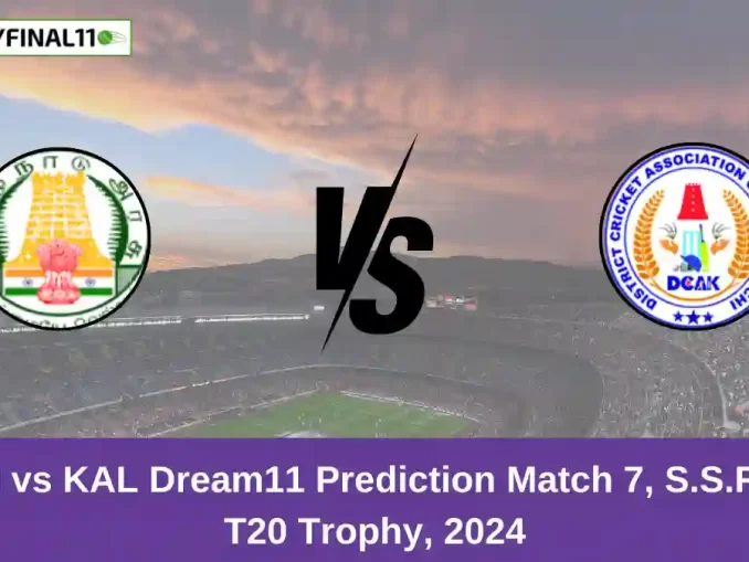 NGM vs KAL Dream11 Prediction Match 7, S.S.Rajan T20 Trophy, 2024