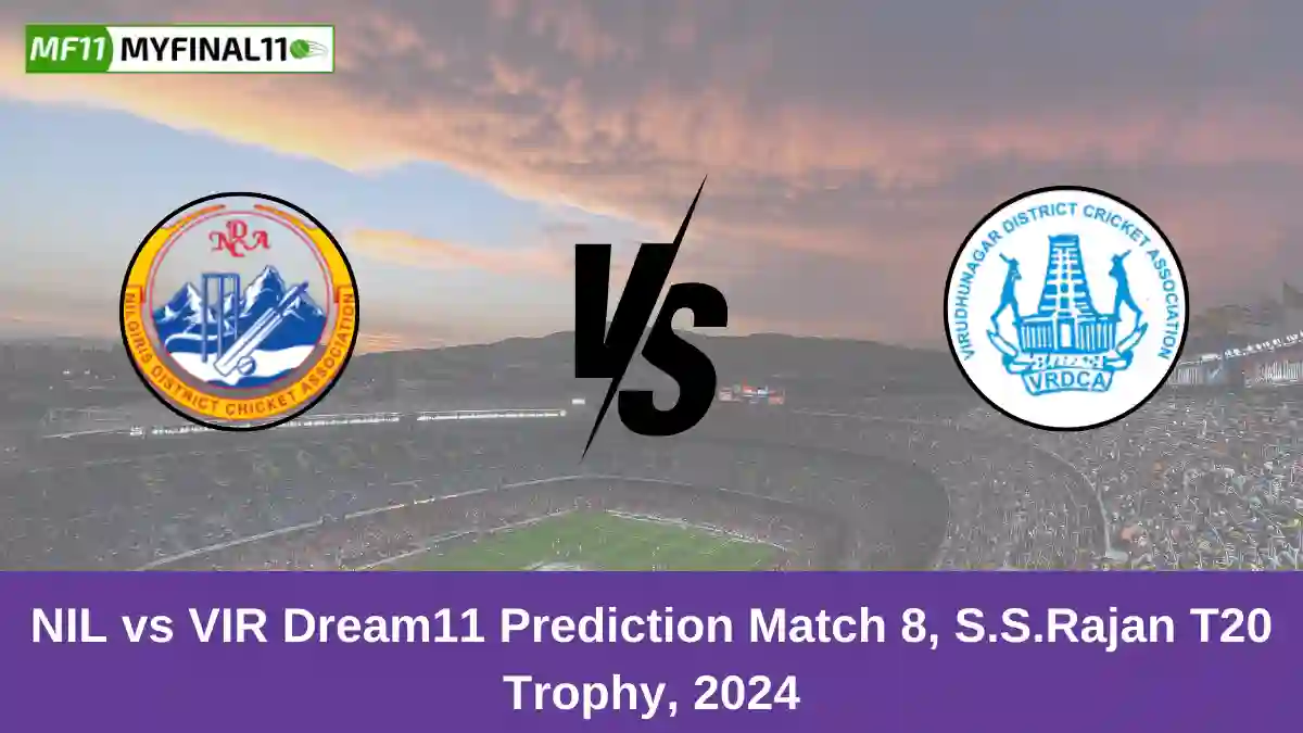 NIL vs VIR Dream11 Prediction Match 8, S.S.Rajan T20 Trophy, 2024