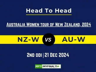 NZ-W vs AU-W Player Battle, Head to Head Team Stats, Player Record (1)