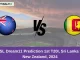 NZ vs SL Dream11 Prediction 1st T20I, Sri Lanka tour of New Zealand, 2024 (1)