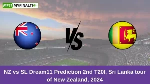 NZ vs SL Dream11 Prediction 2nd T20I, Sri Lanka tour of New Zealand, 2024