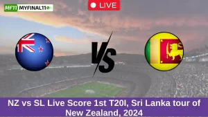 NZ vs SL Live Score 1st T20I, Sri Lanka tour of New Zealand, 2024