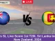 NZ vs SL Live Score 1st T20I, Sri Lanka tour of New Zealand, 2024