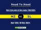 NZ vs SL Player Battle, Head to Head Team Stats, Team Record - New Zealand vs Sri Lanka T20I 2024