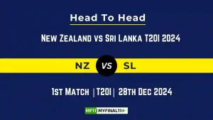 NZ vs SL Player Battle, Head to Head Team Stats, Team Record - New Zealand vs Sri Lanka T20I 2024