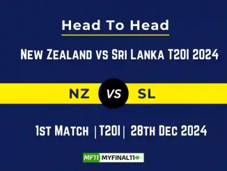 NZ vs SL Player Battle, Head to Head Team Stats, Team Record - New Zealand vs Sri Lanka T20I 2024