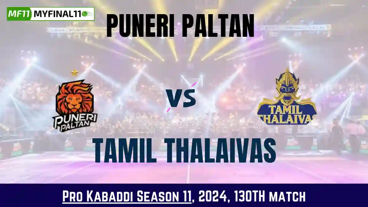 PUN vs TAM Dream11 Prediction