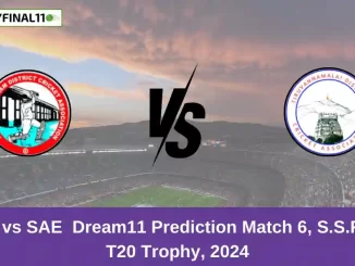 RAM vs SAE Dream11 Prediction Match 6, S.S.Rajan T20 Trophy, 2024 (1)