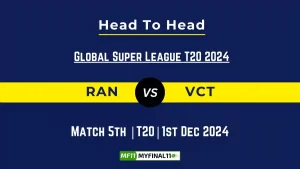 RAN vs VCT Player Battle, Head to Head Team Stats, Team Record