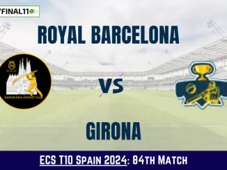 RB vs GIR Dream11 Prediction Today: Match 84 Pitch Report, Playing11 and Stats | ECS T10 Spain 2024