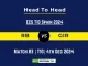 RB vs GIR Player Battle, Head to Head Team Stats, Team Record (1)