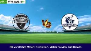 RR vs VIC 5th Match: Prediction, Pitch Report and Playing XIs, Global Super League 2024