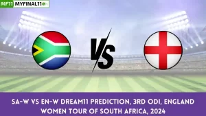 SA-W vs EN-W Dream11 Prediction, 3rd ODI, England Women tour of South Africa, 2024