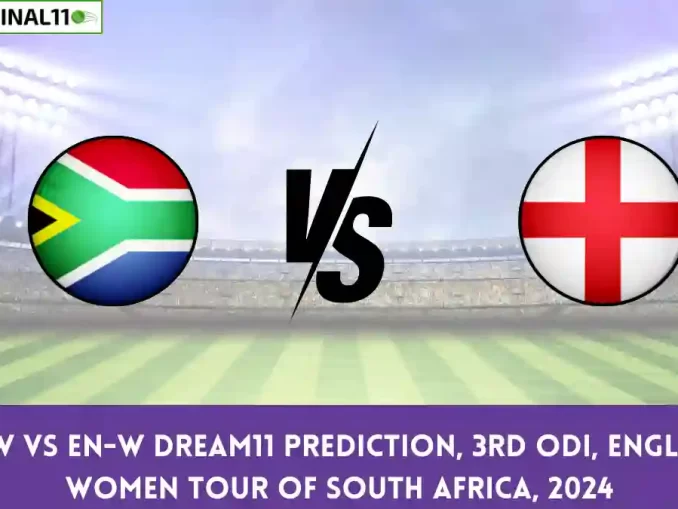 SA-W vs EN-W Dream11 Prediction, 3rd ODI, England Women tour of South Africa, 2024