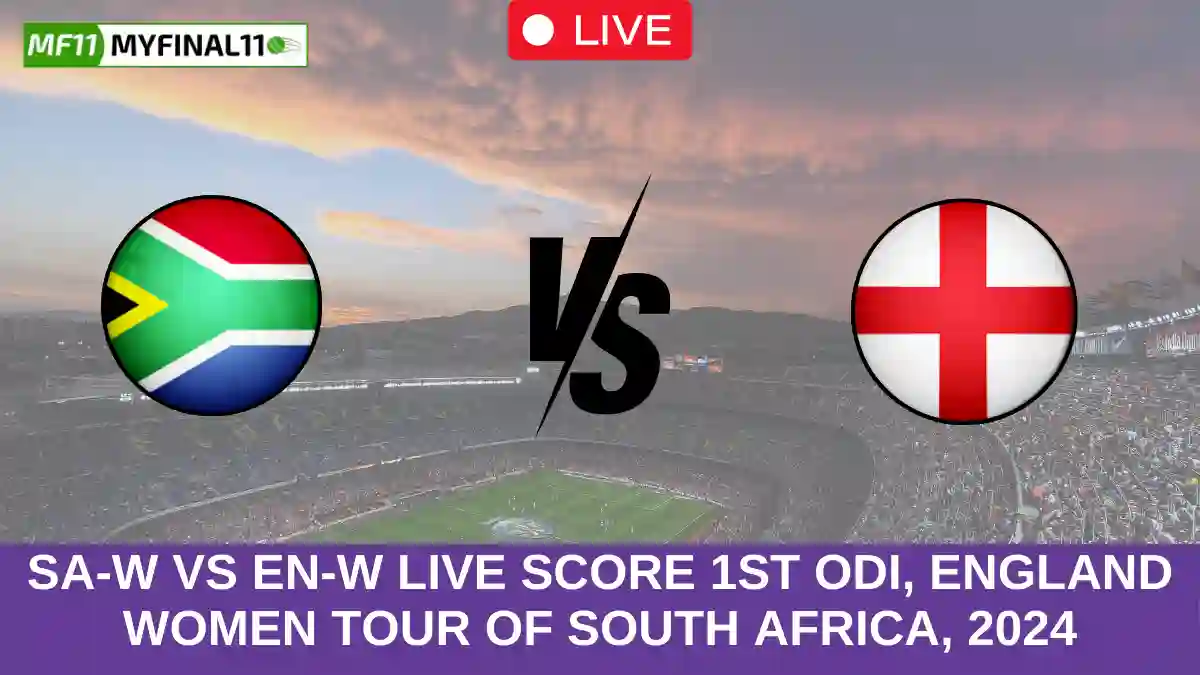 SA-W vs EN-W Live Score 1st ODI, England Women tour of South Africa, 2024